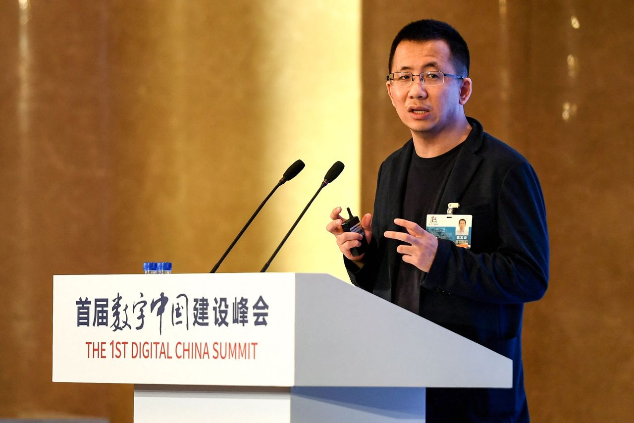 Người sáng lập ByteDance Zhang Yiming cho rằng hiện không phải thời điểm thích hợp để IPO - Ảnh: Getty Images