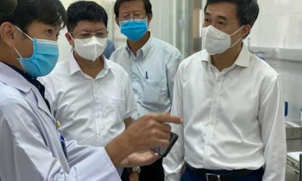 Thứ trưởng Trần Văn Thuấn kiểm tra công tác phòng, chống dịch tại Bình Dương.