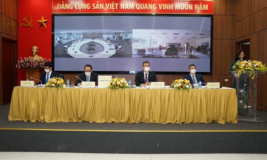 Đại hội cổ đông thường niên của Vietnam Airlines năm 2021.