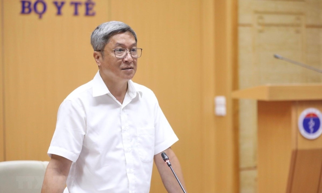 Thứ trưởng Bộ Y tế Nguyễn Trường Sơn.