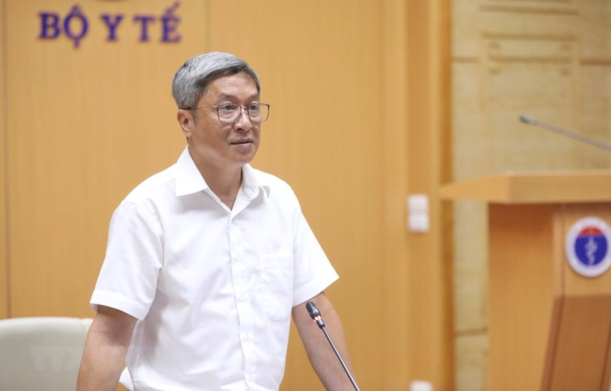 Thứ trưởng Bộ Y tế Nguyễn Trường Sơn.