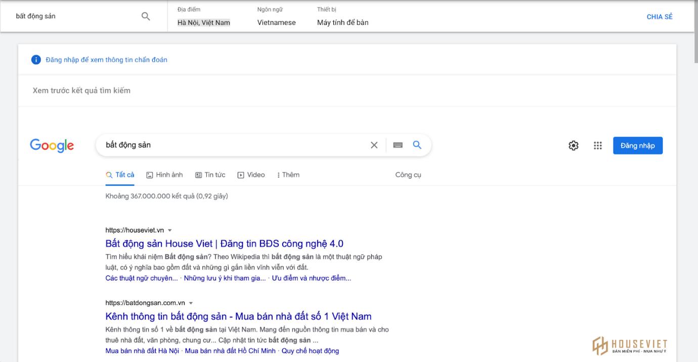 Kết quả hiển thị từ kho&aacute; 