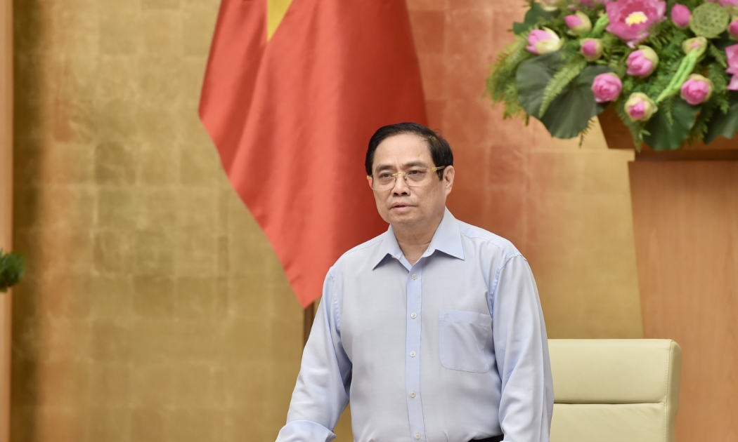 Thủ tướng Phạm Minh Chính phát biểu khai mạc Hội nghị - Ảnh: VGP