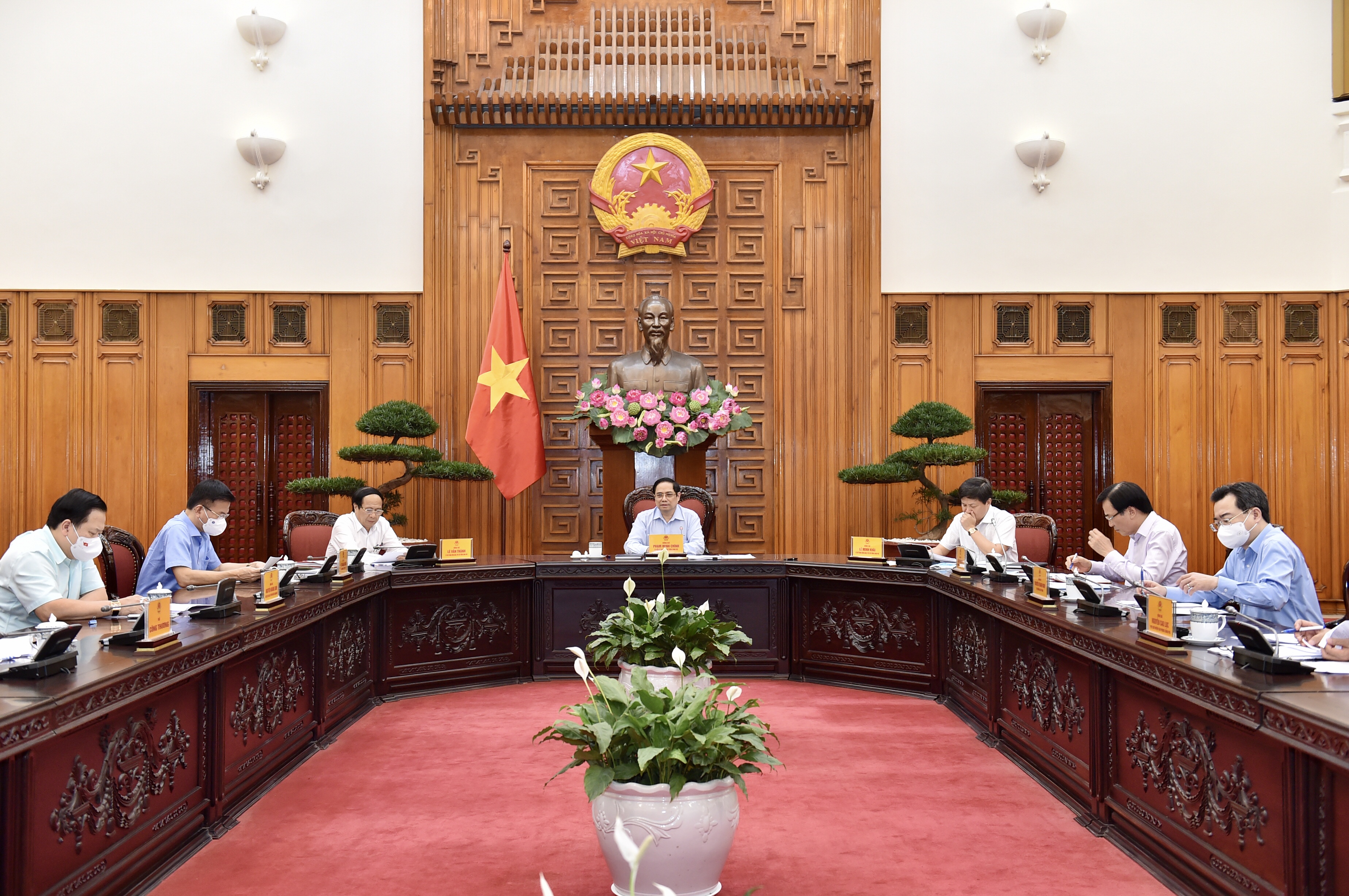 Toàn cảnh buổi làm việc - Ảnh: VGP