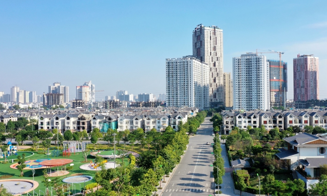 Một góc Khu đô thị Dương Nội.