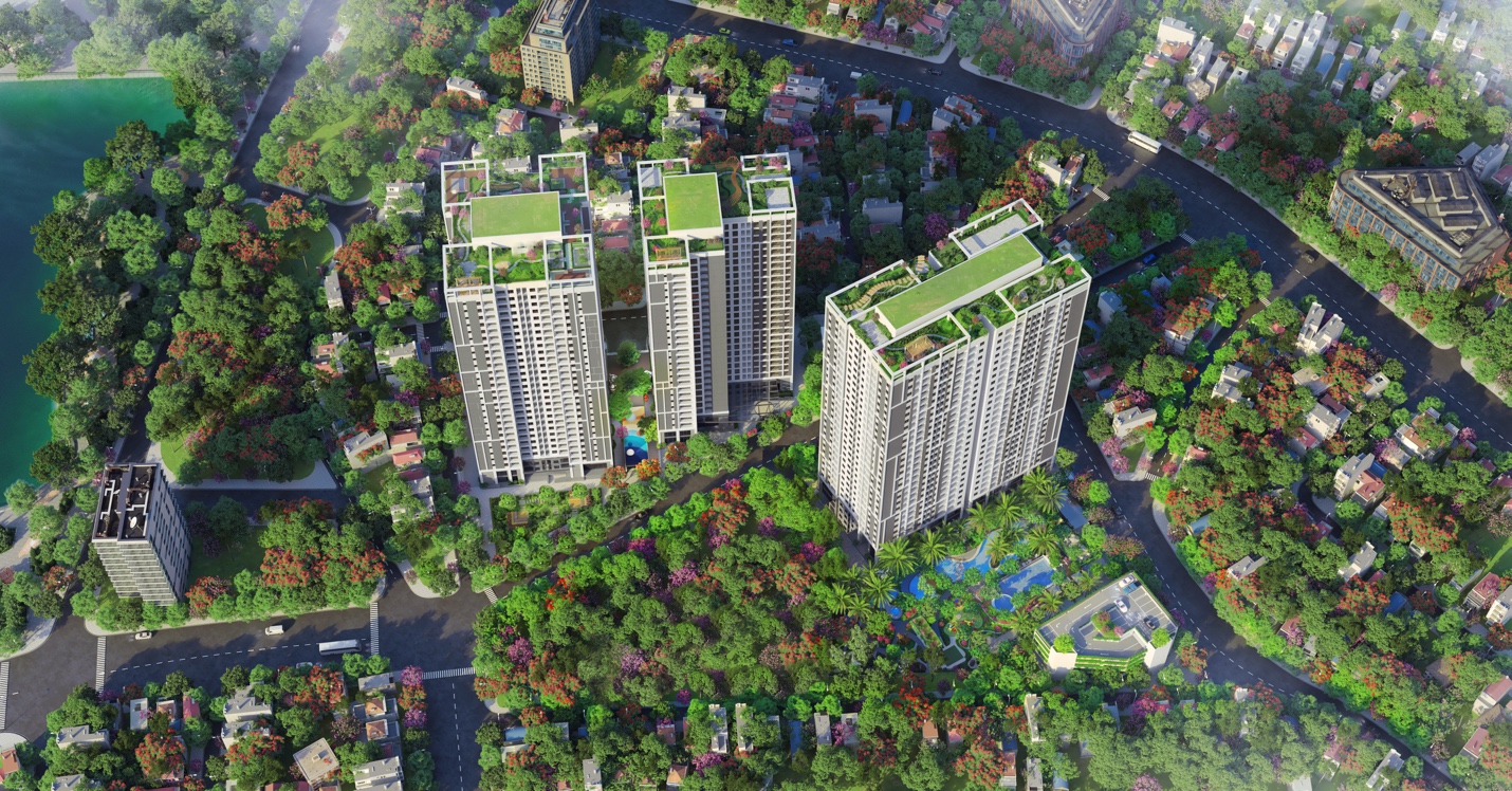 Phối cảnh dự án Feliz Homes.