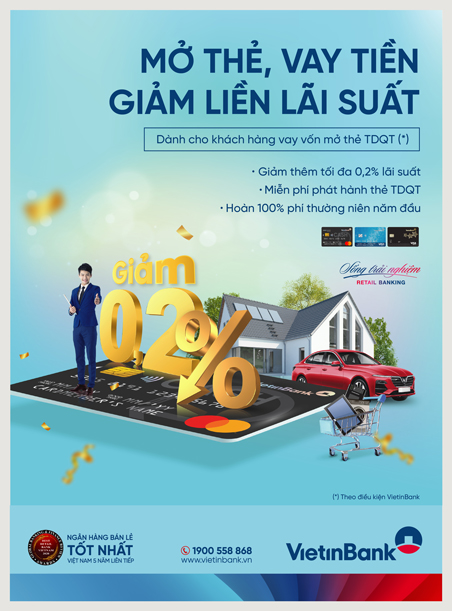 Đặc quyền ưu đãi giảm giá và trả góp lãi suất 0% kỳ hạn lên đến 12 tháng tại hàng trăm điểm mua sắm, du lịch, nhà hàng… trên toàn quốc.