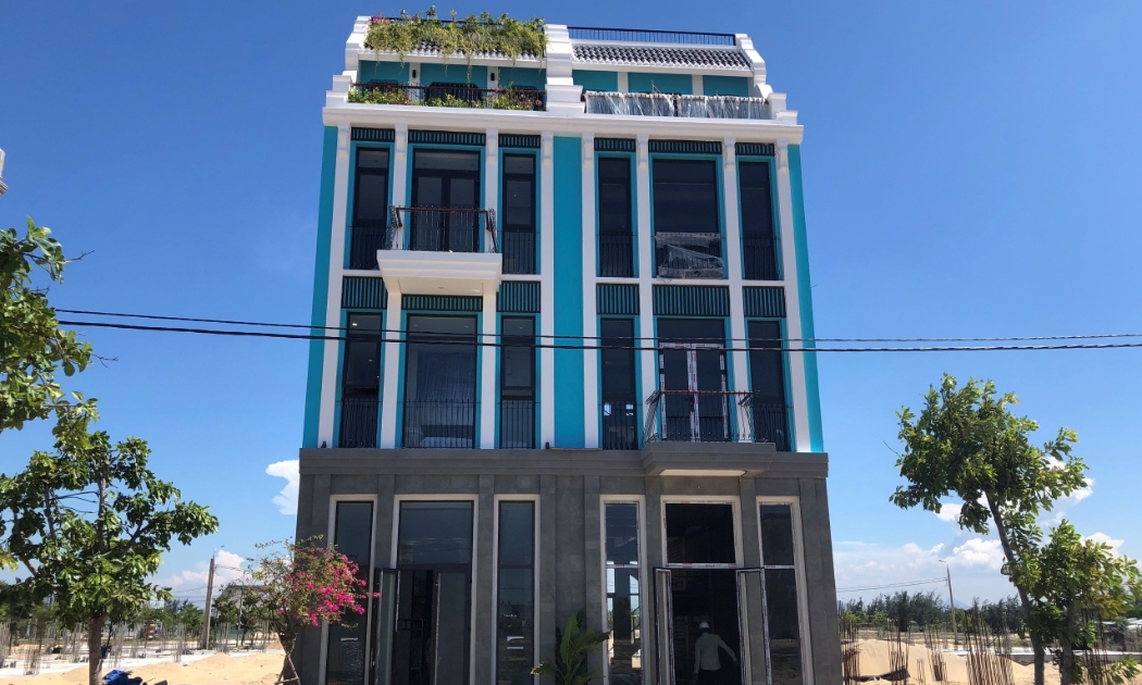 Nhà mẫu shoptel 5x22m.