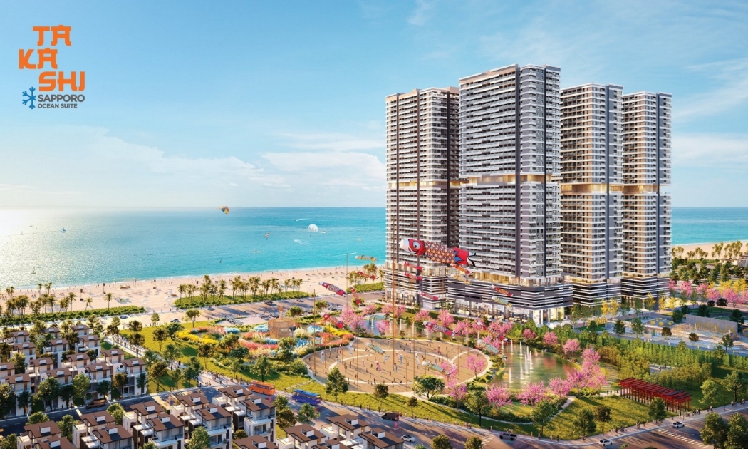 Khu đô thị biển Takashi Ocean Suite Kỳ Co. Một dự án do Tập đoàn Danh Khôi phát triển.