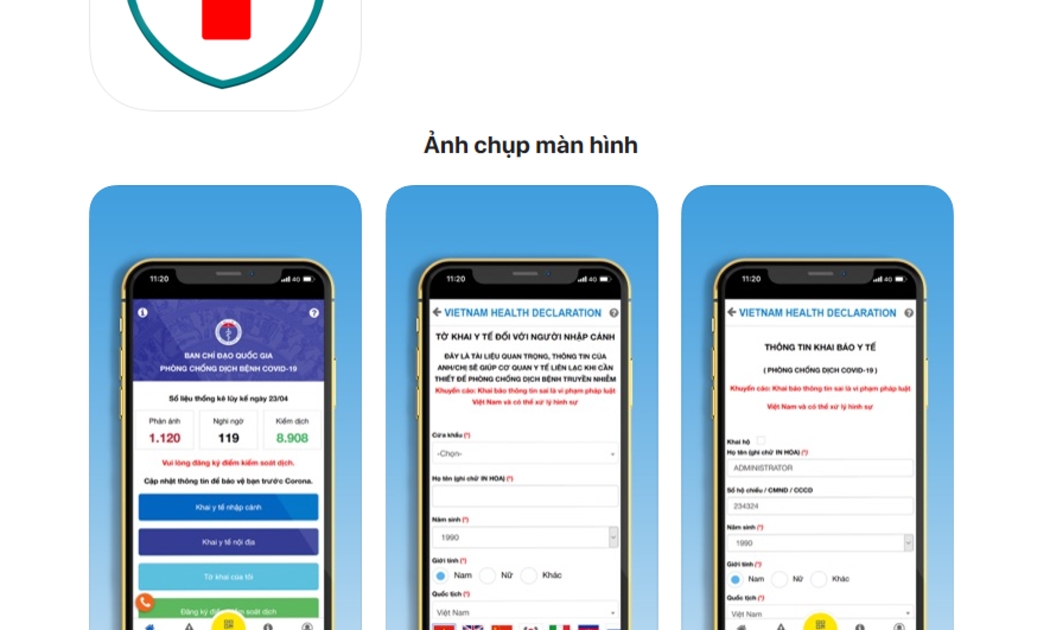 Các trường hợp F1 đủ điều kiện cách ly tại nhà chỉ cần khai báo số điện thoại qua ứng dụng VHD.
