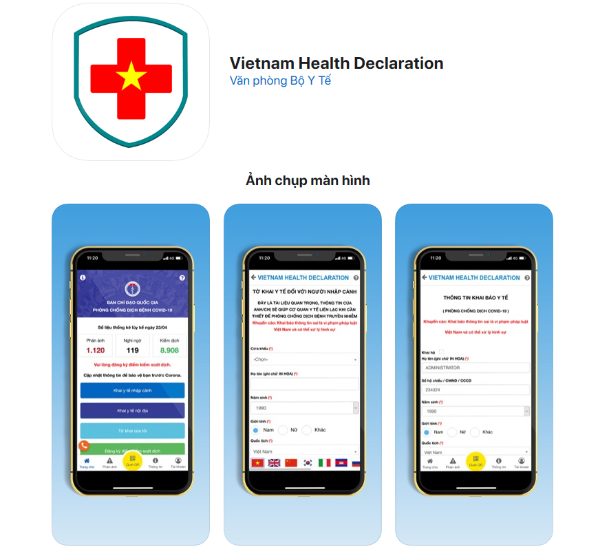 Các trường hợp F1 đủ điều kiện cách ly tại nhà chỉ cần khai báo số điện thoại qua ứng dụng VHD.