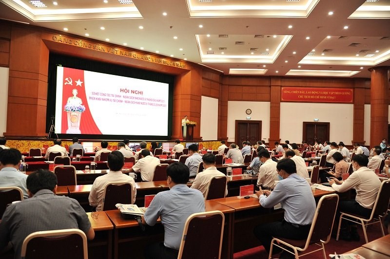 Hội nghị “Sơ kết công tác tài chính – ngân sách nhà nước 6 tháng đầu năm, triển khai nhiệm vụ tài chính – NSNN 6 tháng cuối năm 2021 của ngành Tài chính”.