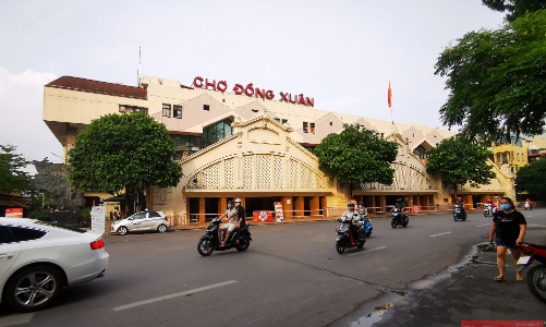 Hà Nội: 2.150 gian hàng chợ Đồng Xuân đóng cửa để phòng dịch