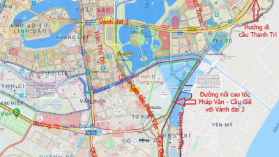 Hanoi to connect Phap Van - Cau Gie expressway with Ring Road No3
