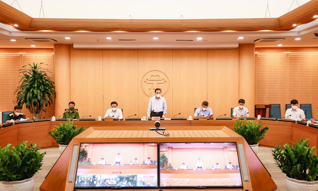 Toàn cảnh cuộc họp sáng ngày 20/7.