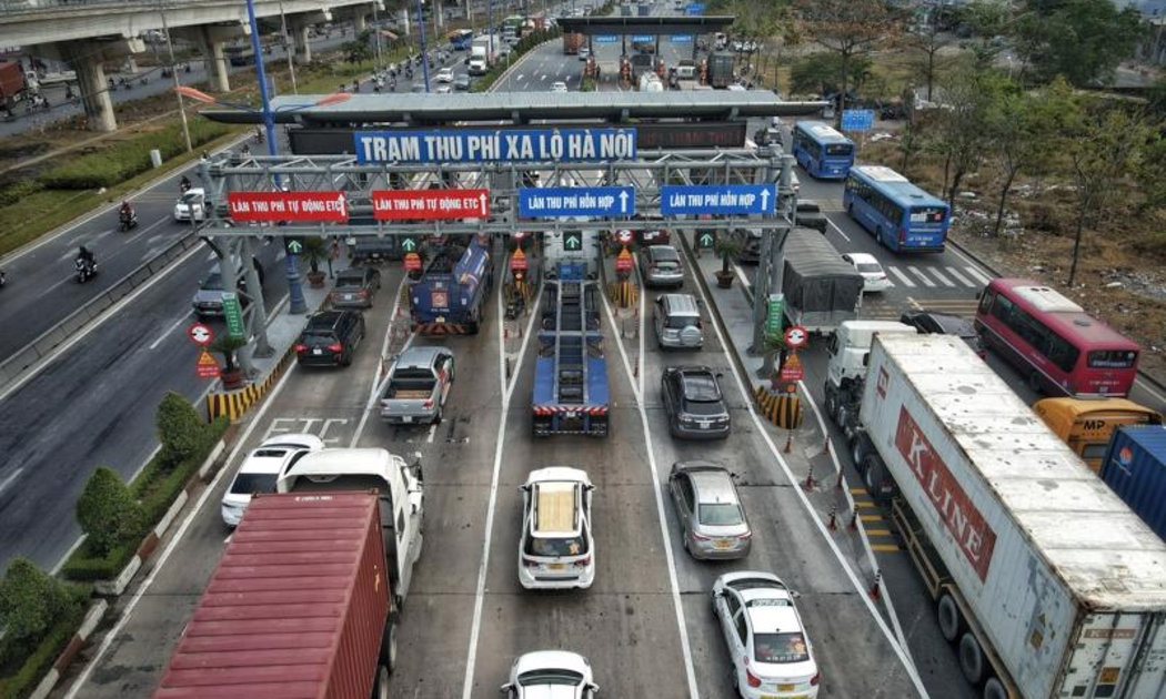 Trạm thu phí Xa lộ Hà Nội mới thu phí từ đầu tháng 4.