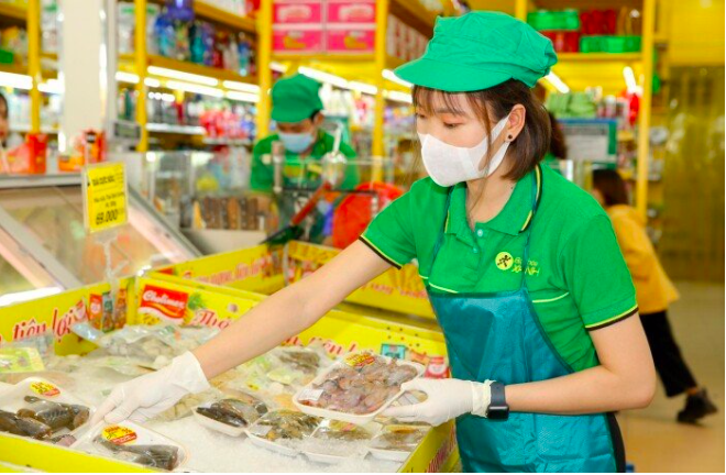 Một cửa hàng Bách Hóa Xanh.