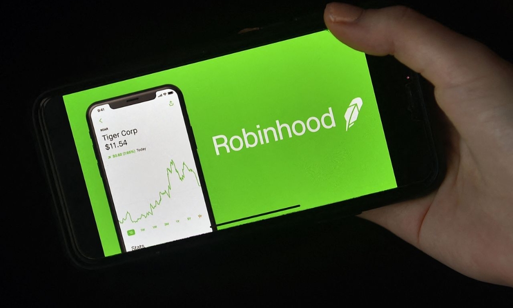 Robinhood vận hành nền tảng giao dịch chứng khoán cho các nhà đầu tư cá nhân - Ảnh: Getty Images