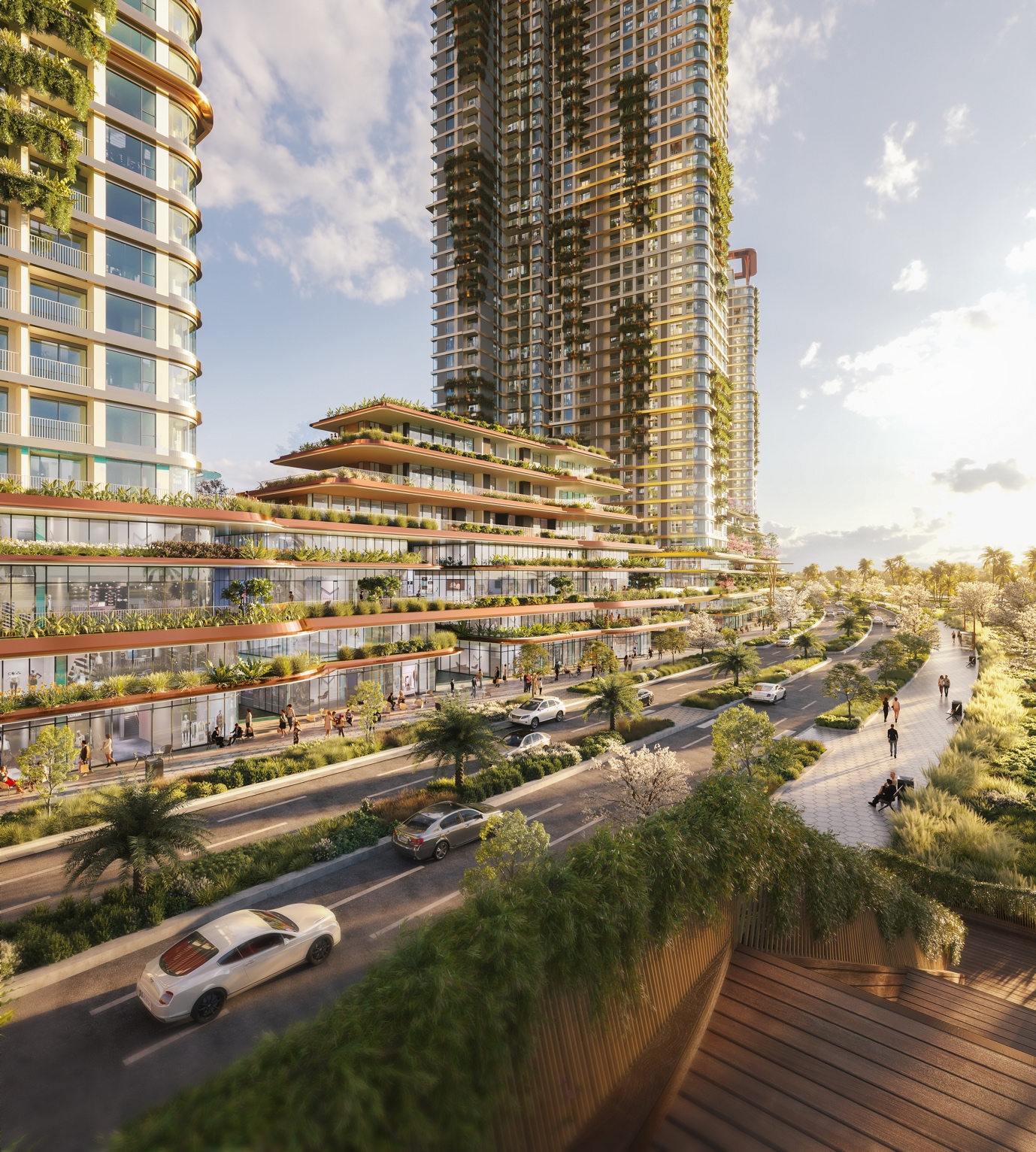 Phối cảnh Swanlake Residences.