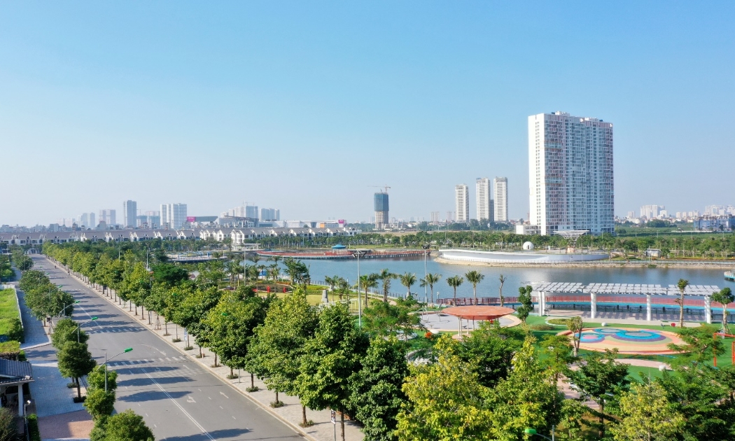 Anland Lakeview tọa lạc tại trung tâm của Khu đô thị Dương Nội.