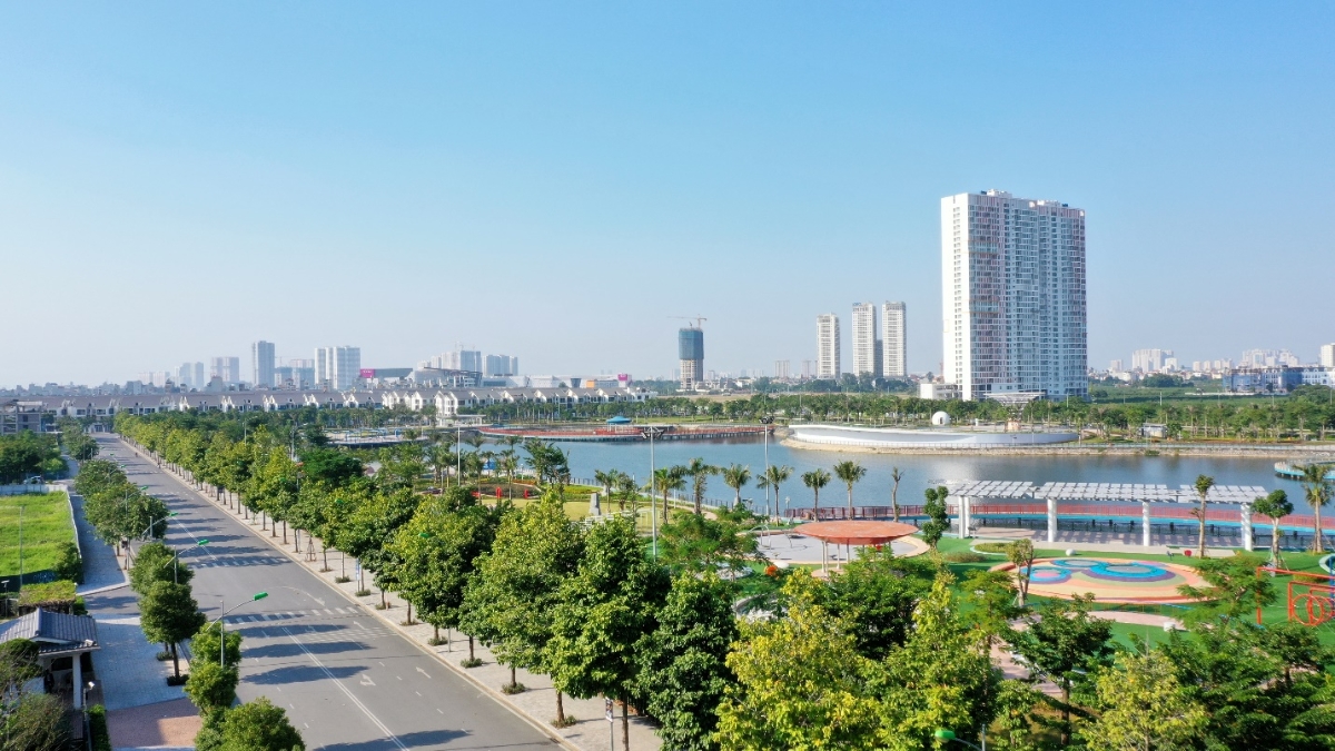 Anland Lakeview tọa lạc tại trung tâm của Khu đô thị Dương Nội.