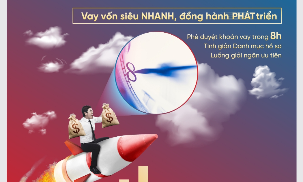 VietinBank ra mắt Gói sản phẩm “VietinBank SME Fast 8H” với cam kết tổng thời gian xử lý hồ sơ cho vay chỉ tối đa trong 8 giờ làm việc.