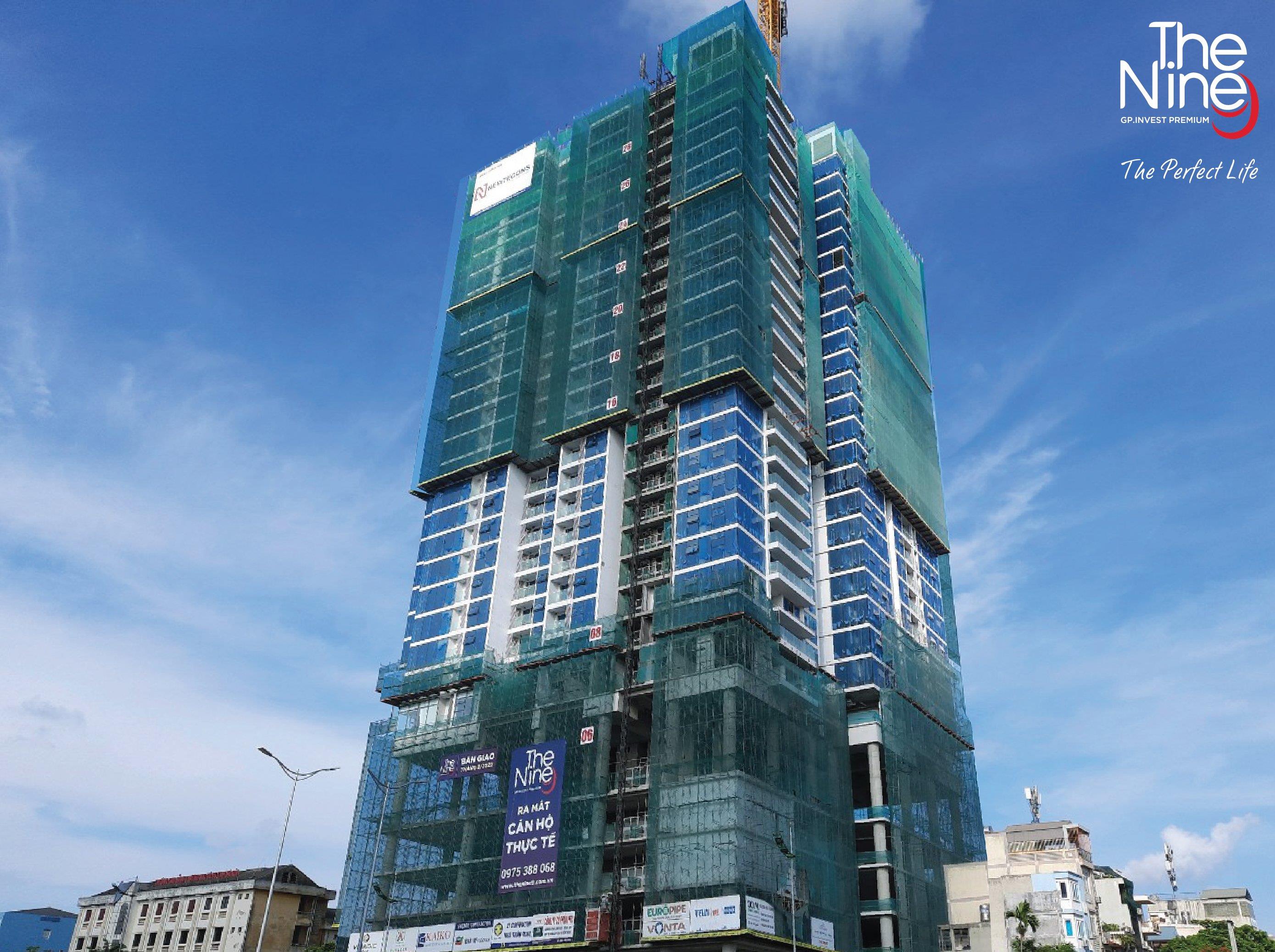 Dự án The Nine dự kiến sẽ bàn giao vào quý 4/2021.