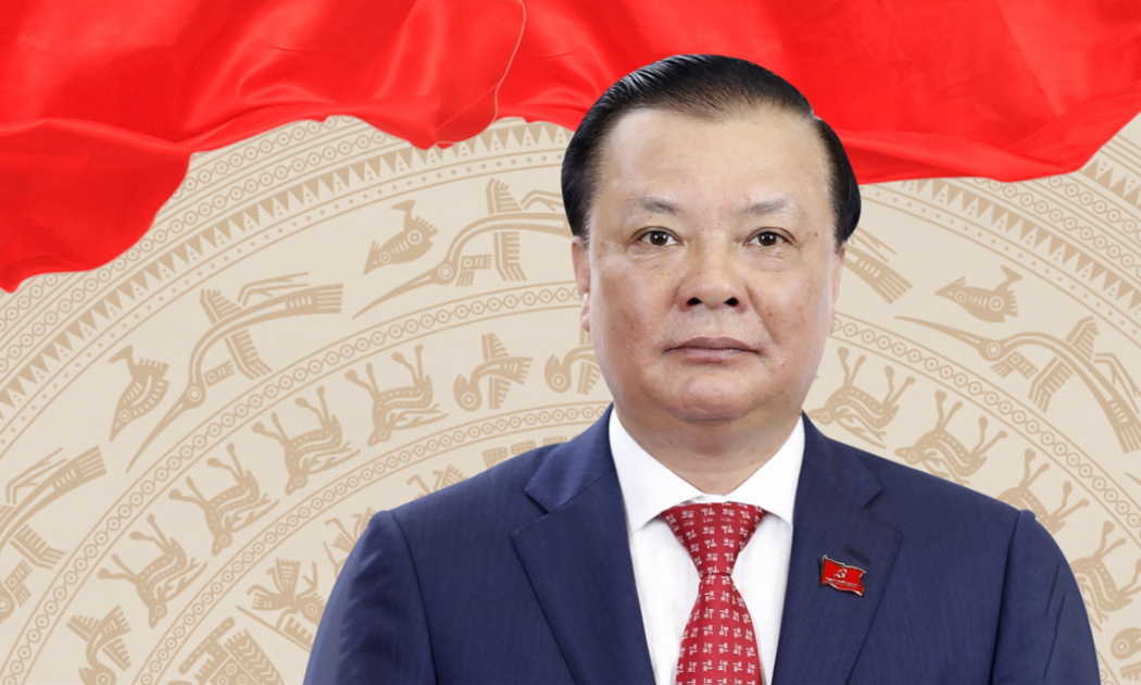 Bí thư Thành ủy Hà Nội Đinh Tiến Dũng.