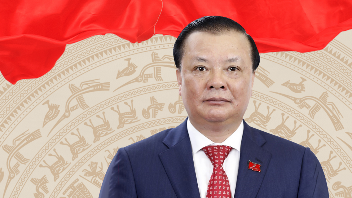 Bí thư Thành ủy Hà Nội Đinh Tiến Dũng.