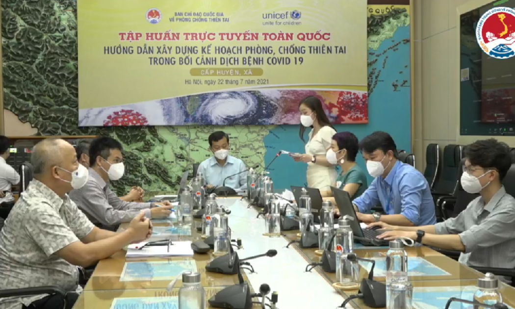 Tập huấn Phòng chống thiên tai trong bối cảnh dịch bệnh Covid-19