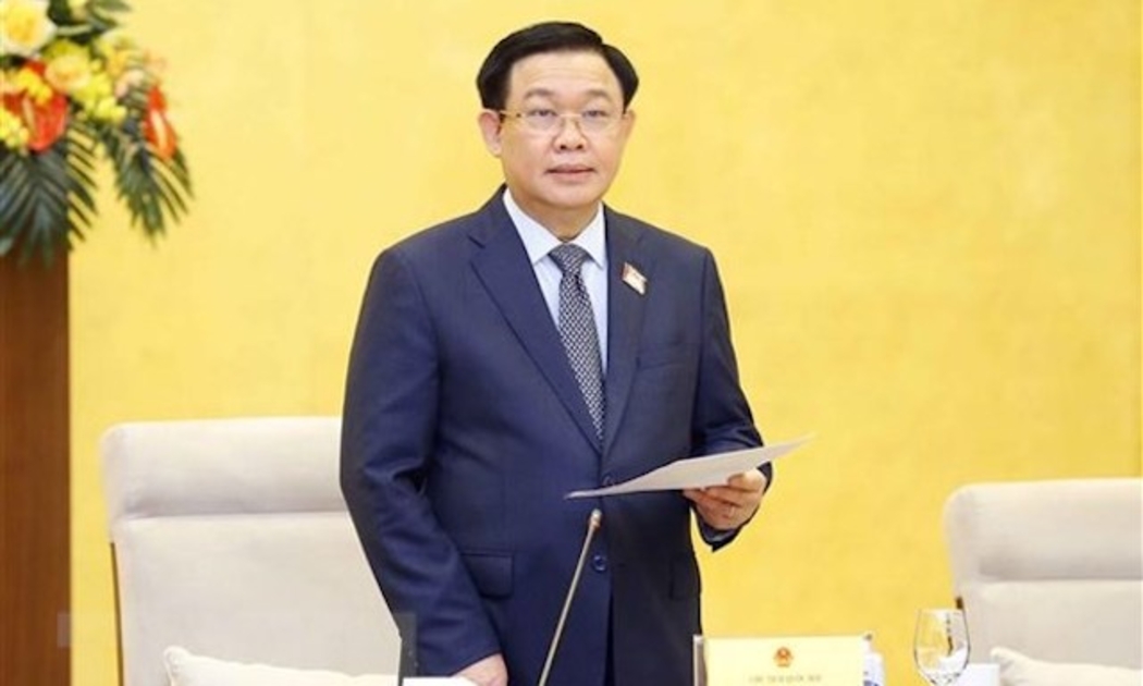 Chủ tịch Quốc hội Vương Đình Huệ - Ảnh: TTXVN