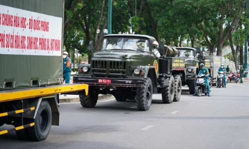 TP.HCM phun khử khuẩn toàn thành phố chống dịch Covid-19 trong 7 ngày