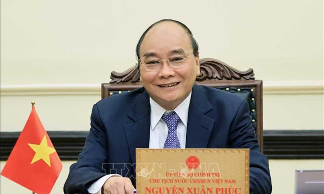 Chủ tịch nước Nguyễn Xuân Phúc. Ảnh - TTXVN.