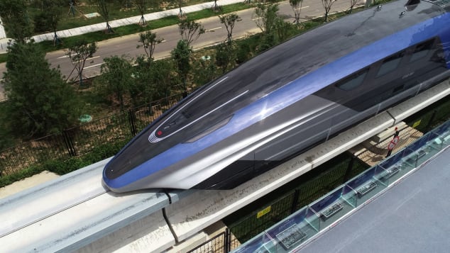 Tàu này có thể đạt tốc độ 600 km/h - Ảnh: Getty Images