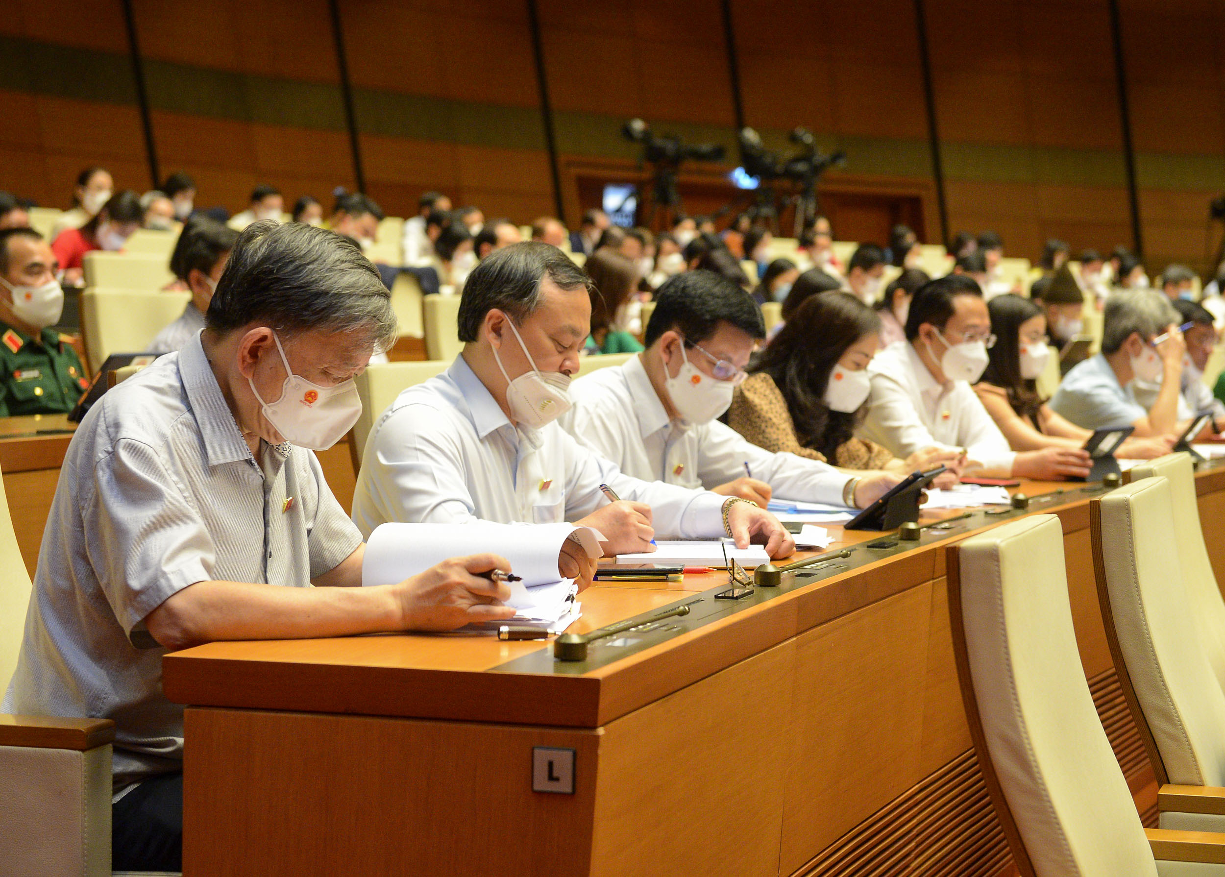 Nội dung về phòng, chống dịch Covid-19 sẽ được đưa vào Nghị quyết chung của kỳ họp thứ nhất, Quốc hội khóa XV - Ảnh: Quochoi.vn