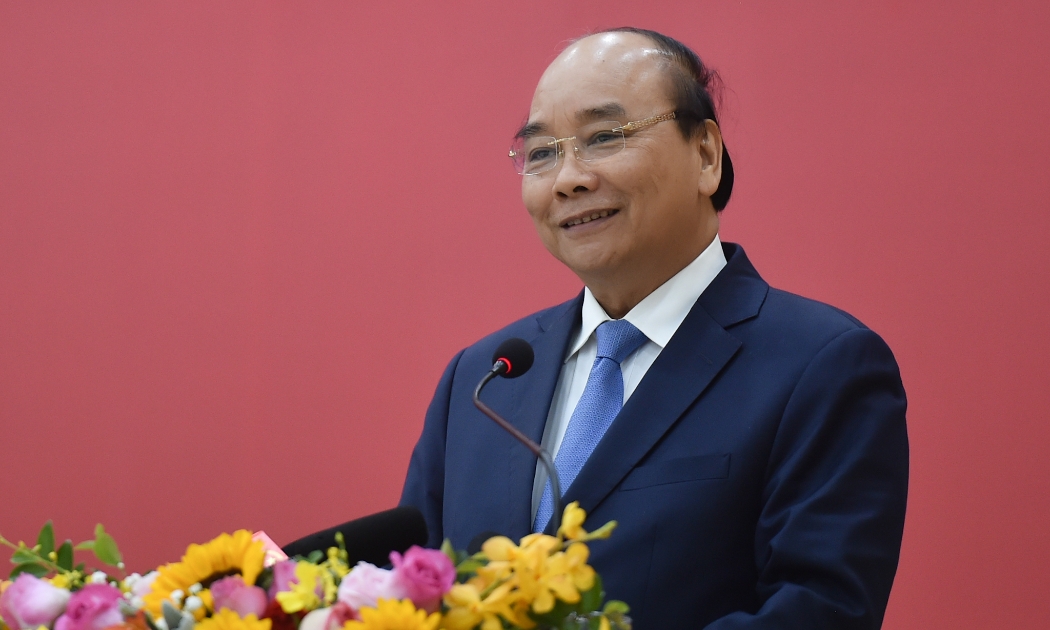 Ông Nguyễn Xuân Phúc được đề cử để Quốc hội bầu làm Chủ tịch nước nhiệm kỳ 2021-2026 - Ảnh: VGP