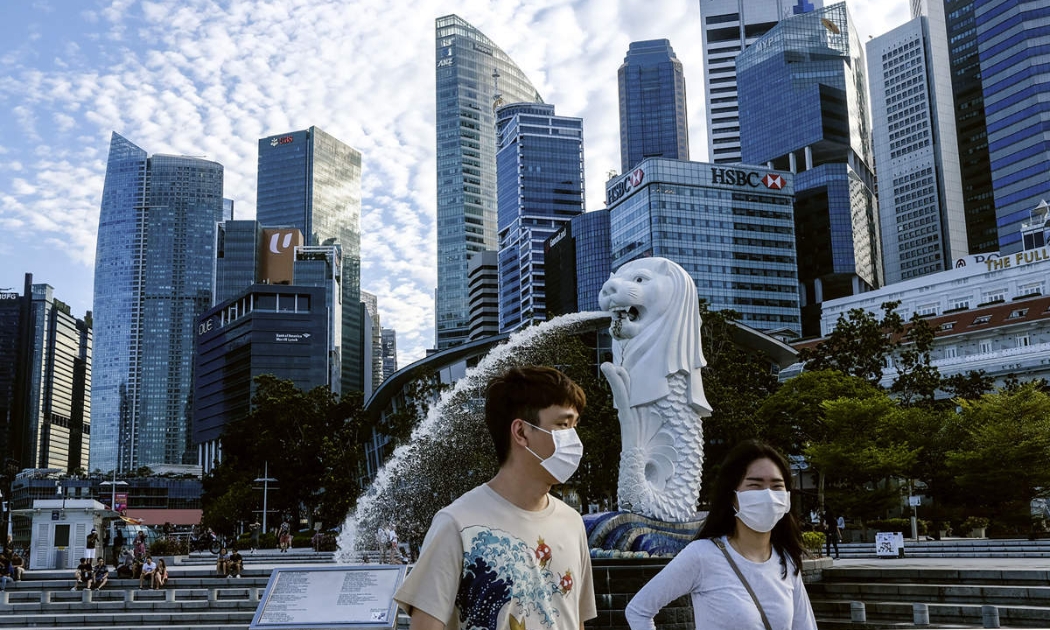 Singapore hiện là quốc gia có tỷ lệ tiêm chủng cao hàng đầu thế giới  - Ảnh: AP