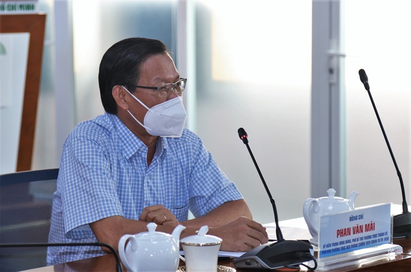 Phó Bí thư Thường trực Thành ủy Phan Văn Mãi