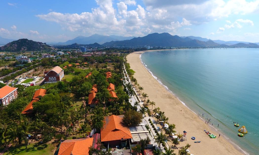 Biển Ninh Chữ, tỉnh Ninh Thuận.