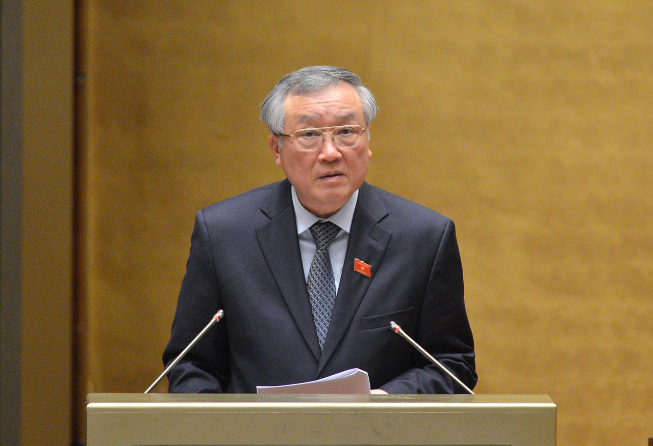 &Ocirc;ng Nguyễn H&ograve;a B&igrave;nh - Ảnh: Quochoi.vn