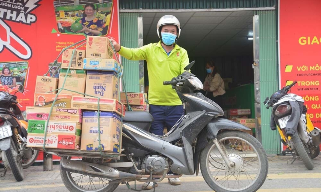 Sở Công Thương tổng hợp danh sách nhân viên giao hàng bằng xe mô tô hai bánh cho các siêu thị trên địa bàn Thành phố