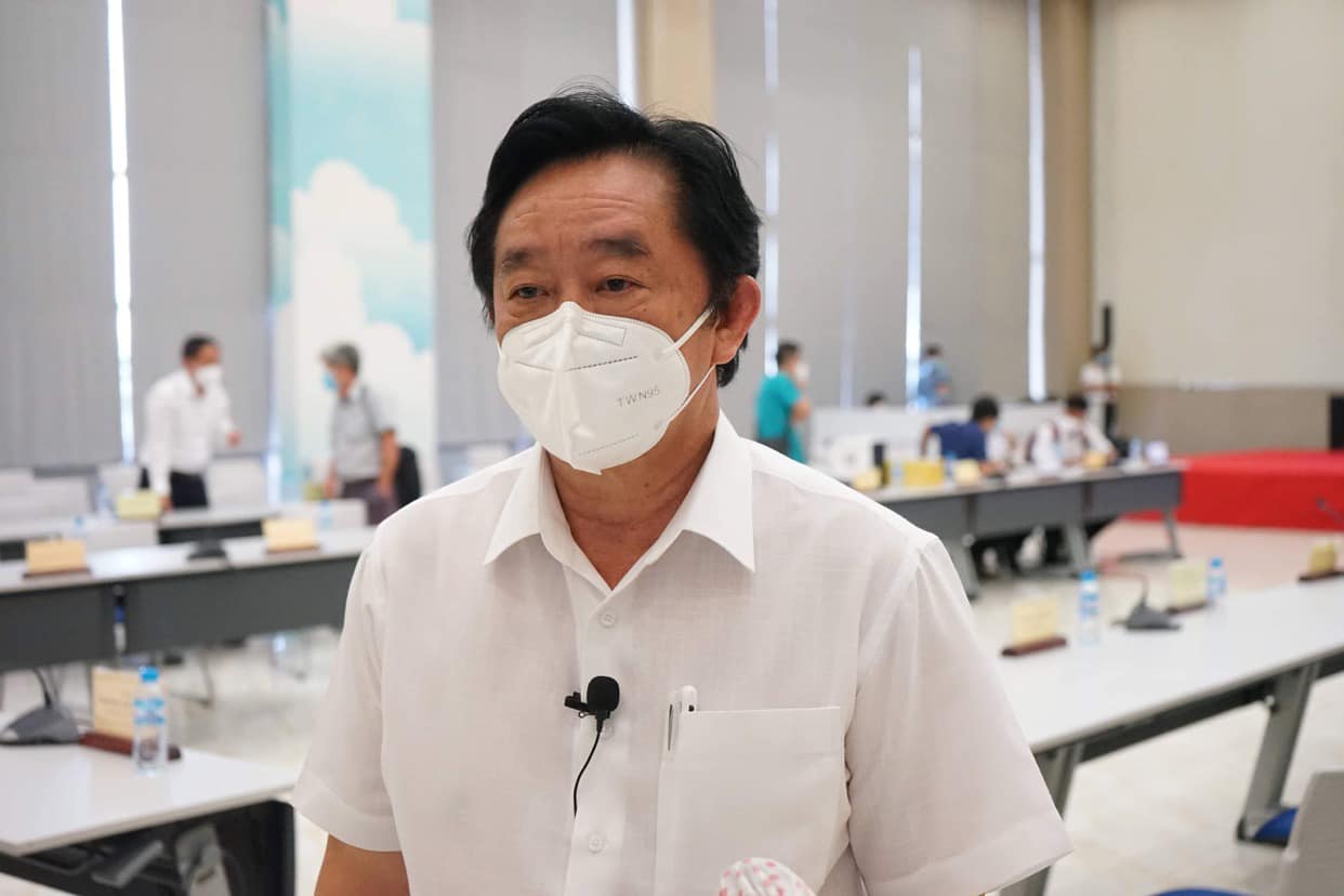 Ông Nguyễn Hoàng Thao, Phó Bí thư Thường trực Tỉnh ủy Bình Dương. Ảnh - Bộ Y tế. 