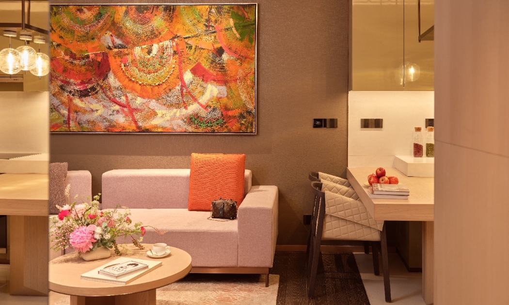 Phối cảnh căn hộ mẫu thuộc bộ sưu tập Prime (thương hiệu Marriott) của Grand Marina. Ảnh: Masterise Homes.