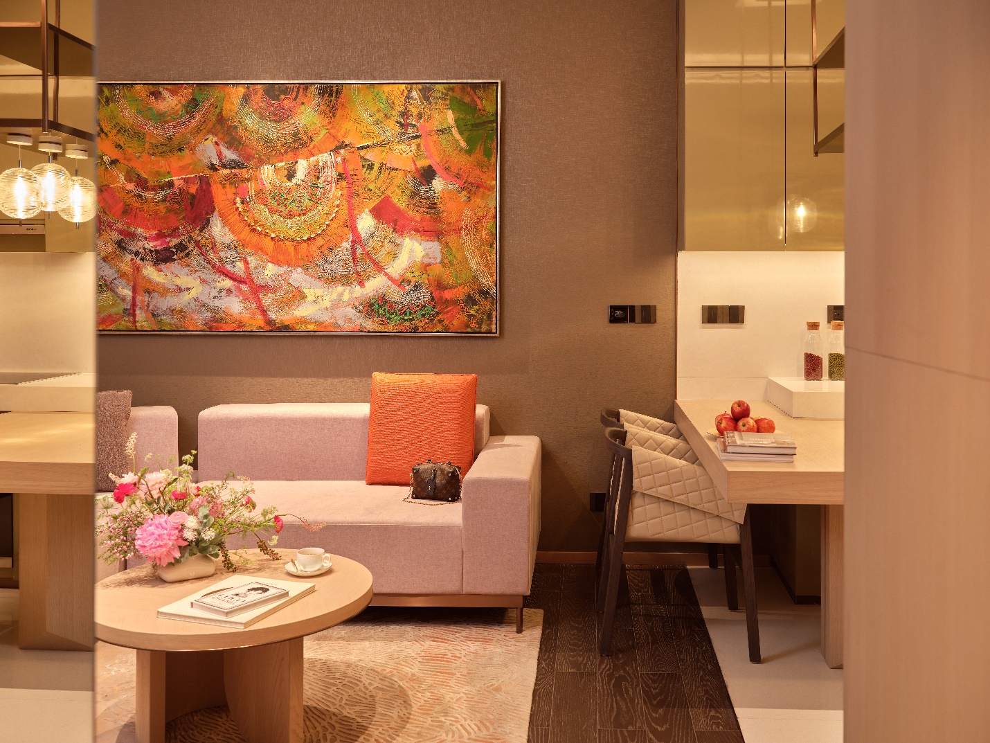 Phối cảnh căn hộ mẫu thuộc bộ sưu tập Prime (thương hiệu Marriott) của Grand Marina. Ảnh: Masterise Homes.