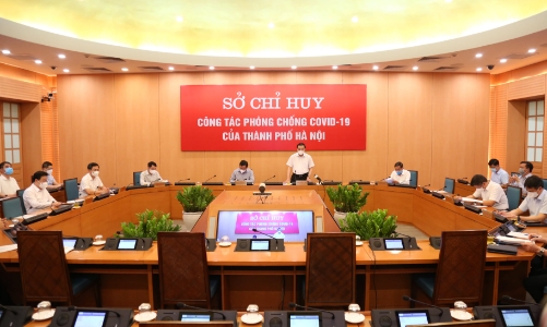 Chủ tịch Hà Nội: Áp dụng biện pháp mạnh hơn đối với địa bàn có nguy cơ cao 