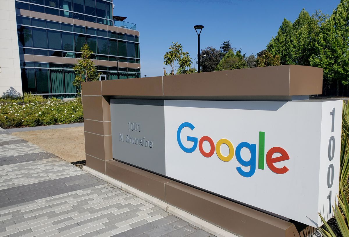 Trụ sở Google tại Mountain View, California - Ảnh: Reuters.