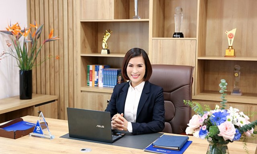Ảnh bà Bùi Thị Thanh Hương – Tân Chủ Tịch Hội đồng quản trị Ngân hàng NCB