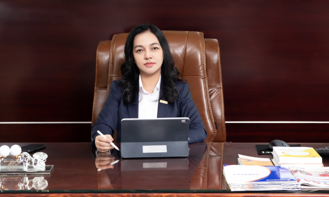 Bà Nguyễn Đức Thạch Diễm, Thành viên Hội đồng Quản trị kiêm Tổng giám đốc Sacombank.