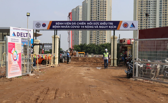 Hà Nội lập bệnh viện dã chiến quy mô 500 giường điều trị ca Covid-19 nặng 