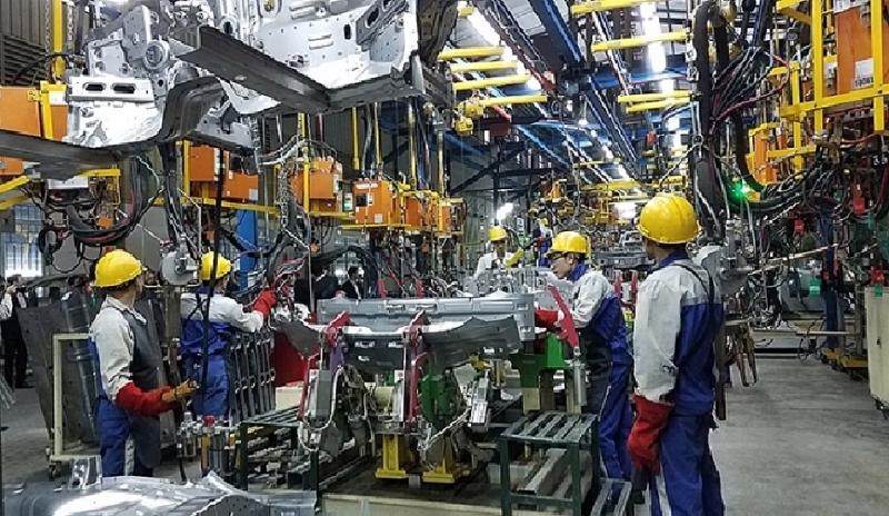 Pandemic hitting industrial production